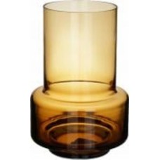 Ваза Wrzesniak Glassworks стеклянная 25х17 см амбер 25 см 15-3881A