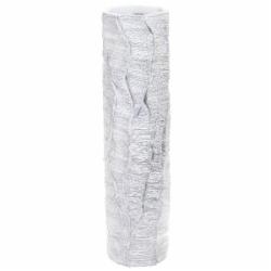 Ваза полирезиновая Stone 45,5 см белая YZ04738W-3SI