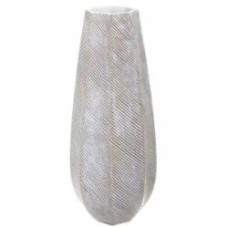 Ваза полирезиновая Light 44,5 см белая YZ04739W-2