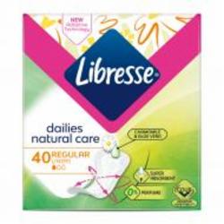 Прокладки ежедневные Libresse Natural Normal 40 шт. Прокладки ежедневные Libresse Natural Normal 40 шт.