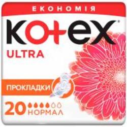 Прокладки Kotex Ultra Dry Duo 20 шт. Прокладки Kotex Ultra Dry Duo 20 шт.