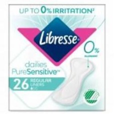 Прокладки ежедневные Libresse Dailies Pure Sensitive 26 шт. Прокладки ежедневные Libresse Dailies Pure Sensitive 26 шт.