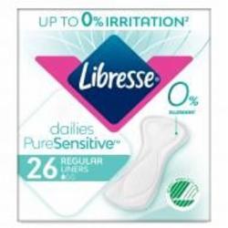 Прокладки ежедневные Libresse Dailies Pure Sensitive 26 шт. Прокладки ежедневные Libresse Dailies Pure Sensitive 26 шт.