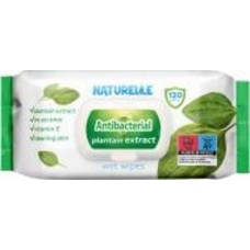 Влажные салфетки Naturelle Antibacterial с экстрактом листьев подорожника 120 шт.