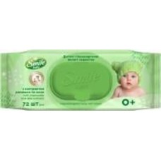Детские влажные салфетки Smile Baby Фитолиния 72 шт.