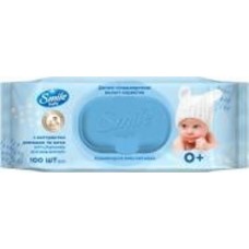 Детские влажные салфетки Smile Baby Фитолиния 100 шт.