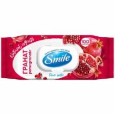Влажные салфетки Smile Daily Гранат 100 шт.