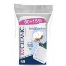 Ватные диски Cleanic Soft&Comfort 60 шт. (мягкая)