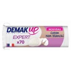 Ватные диски DEMAKUP Cotton Expert Round 70 шт. (мягкая)