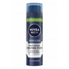 Пена для бритья Nivea MEN Защита и уход увлажняющая против сухости кожи 200 мл