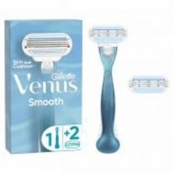 Станок для бритья Gillette Venus Smooth со сменными картриджами 2 шт.