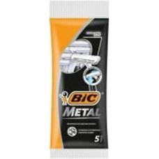 Станки одноразовые BIC Metal 5 шт.