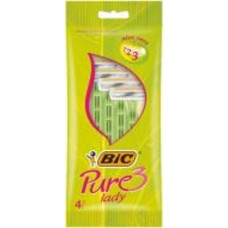 Станки одноразовые BIC Pure 3 Lady 4 шт.