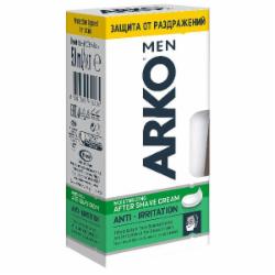Крем после бритья Arko Anti-irritation 50 мл