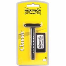 Бритва WILKINSON SWORD Classic двухсторонний + лезвия 5 шт.