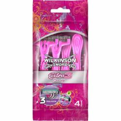 Станки одноразовые WILKINSON SWORD Extra3 Beauty 4 шт.