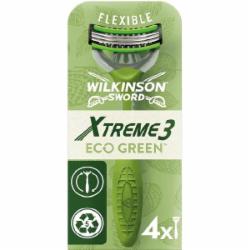 Станки одноразовые WILKINSON SWORD Xtreme3 Eco Green 4 шт. 4 шт.