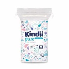 Ватные диски Kindii Pure 60 шт. (мягкая)