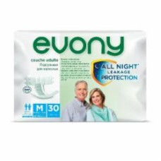 Подгузники Evony Medium 80-130 см 30 шт.