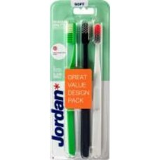 Зубная щетка Jordan Clean Smile Medium средней жесткости 3 шт.