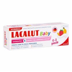 Зубная паста детская Lacalut Антикариес & Защита от сахарных кислот Беби 55 мл