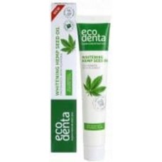 Зубная паста ECODENTA BASIC LINE WHITENING HEMP SEED OIL отбеливающая с конопляным маслом 75 мл