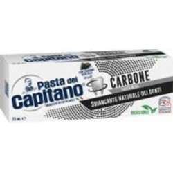 Зубная паста Pasta del Capitano Charcoal с углём 75 мл 120 г