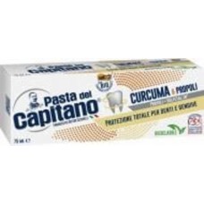 Зубная паста Pasta del Capitano Turmeric & Propolis куркума и прополис 75 мл 120 г