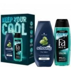 Набор подарочный для мужчин Schauma Keep your cool