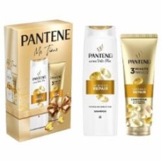 Подарочный набор для женщин Pantene Шампунь 400 мл + Бальзам-ополаскиватель Интенсивное восстановление 220 мл