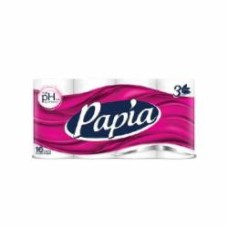 Туалетная бумага PAPIA тришаровий 16 шт.