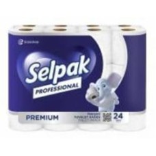 Туалетная бумага Selpak Professional Premium тришаровий 24 шт.