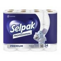 Туалетная бумага Selpak Professional Premium тришаровий 24 шт.