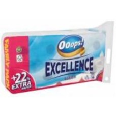Туалетная бумага Ooops! Ooops! Excellence Lotion тришаровий 16 шт.