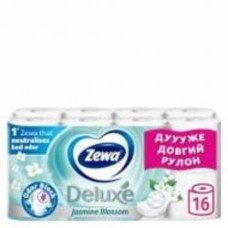 Туалетная бумага Zewa Deluxe Жасмин тришаровий 16 шт.