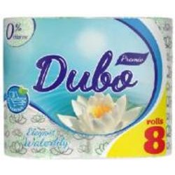 Туалетная бумага Диво Waterlily Elegant тришаровий 8 шт.