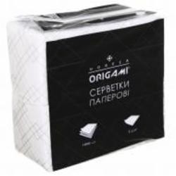 Салфетки столовые Origami Horeca однослойные 24x23 см белые 1000 шт.