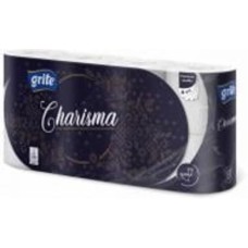 Туалетная бумага GRITE Charisma чотиришаровий 8 шт.