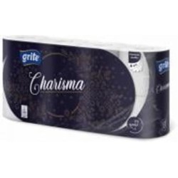 Туалетная бумага GRITE Charisma чотиришаровий 8 шт.