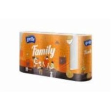 Бумажные полотенца GRITE Family двухслойная 4 шт.