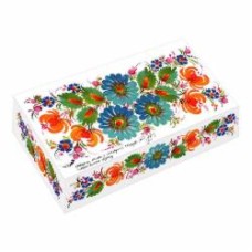 Салфетки столовые в коробке Будь Ласка АС+Петриковка 90 шт.