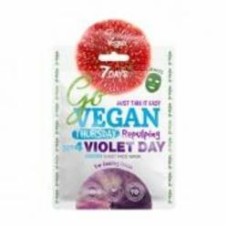 Маска тканевая для лица 7 DAYS Thursday VIOLET DAY Для тех, кто любит посвежее 25 г