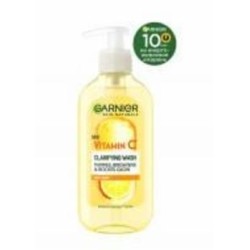 Гель для умывания Garnier Skin Naturals с витамином С для тусклой кожи лица с эффектом сияния и выравнивания тона 200 мл