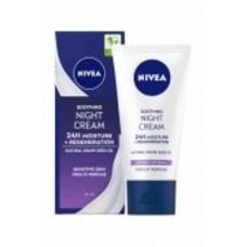 Крем для лица ночной Nivea Интенсивное увлажнение и регенерация 24 часа 50 мл