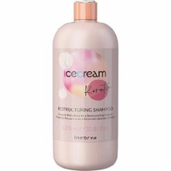 Шампунь INEBRYA Ice Cream Keratin Restructuring Shampoo с кератином 1000 мл