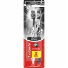 Зубная щетка Colgate Макс Блеск с углем мягкая 2 шт.