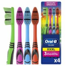 Зубная щетка Oral-B Color средней жесткости 4 шт.