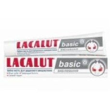 Зубная паста Lacalut BASIC вибілювання 75 мл