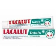 Зубная паста Lacalut BASIC чутливі зуби 75 мл