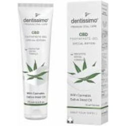 Зубная паста Dentissimo Wite Cannabis с маслом семян конопли 75 мл